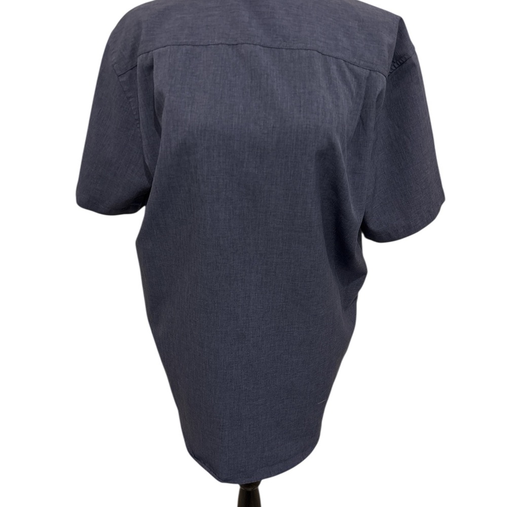 Orvis Dark Blue Casual Button Down Shirt - Picture 2 of 3